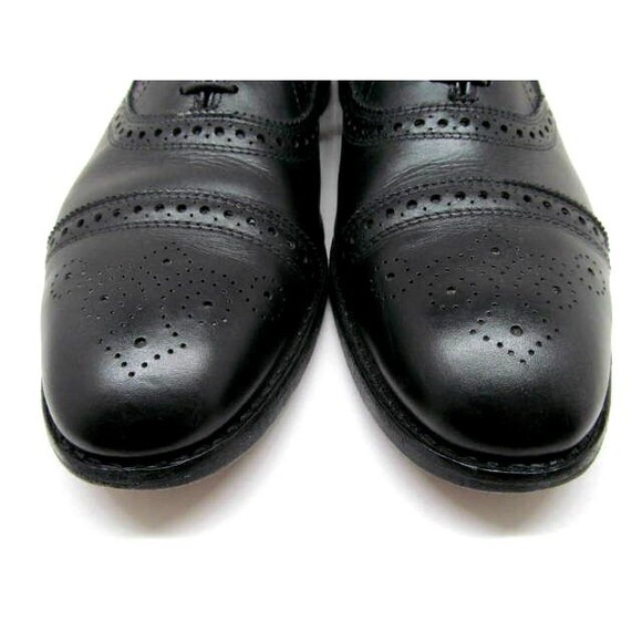 Allen Edmonds Port Washington Strand Black Brogue Cap Toe Oxfords Size US 12 B - Picture 6 of 12